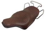 Harley-davidson Shovelhead Comfort Flex Seat Saddle Hand Rail Brown Vintage. Fixed Price $124.96.