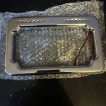 License Plate Frame Led Run Brake Turn Signals Blinkers Harley Indian Fxr Dyna. Fixed Price $49.99.